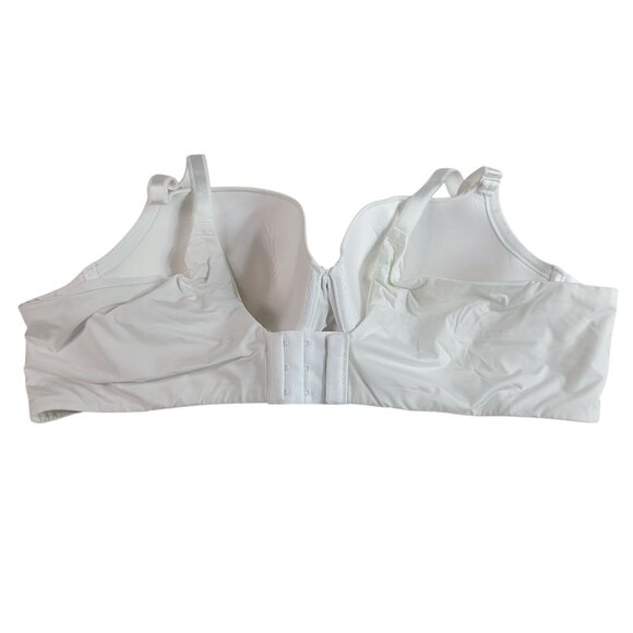 Torrid Curve Perfect T Shirt Push Up Bra White 44B Underwire Adj Seamless Molded - Picture 5 of 9